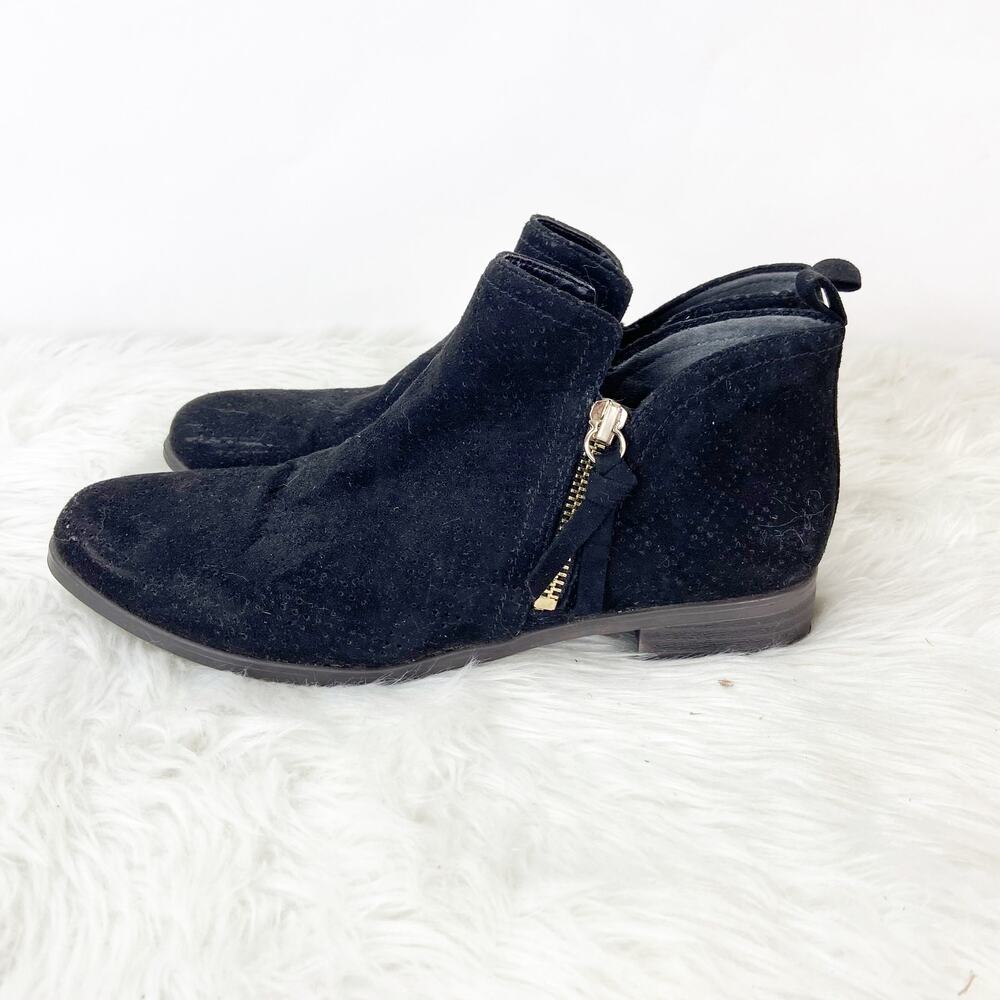 Dr. Scholl's 8 M Womens Black Textile Comfort Ankle Booties - Picture 4 of 10